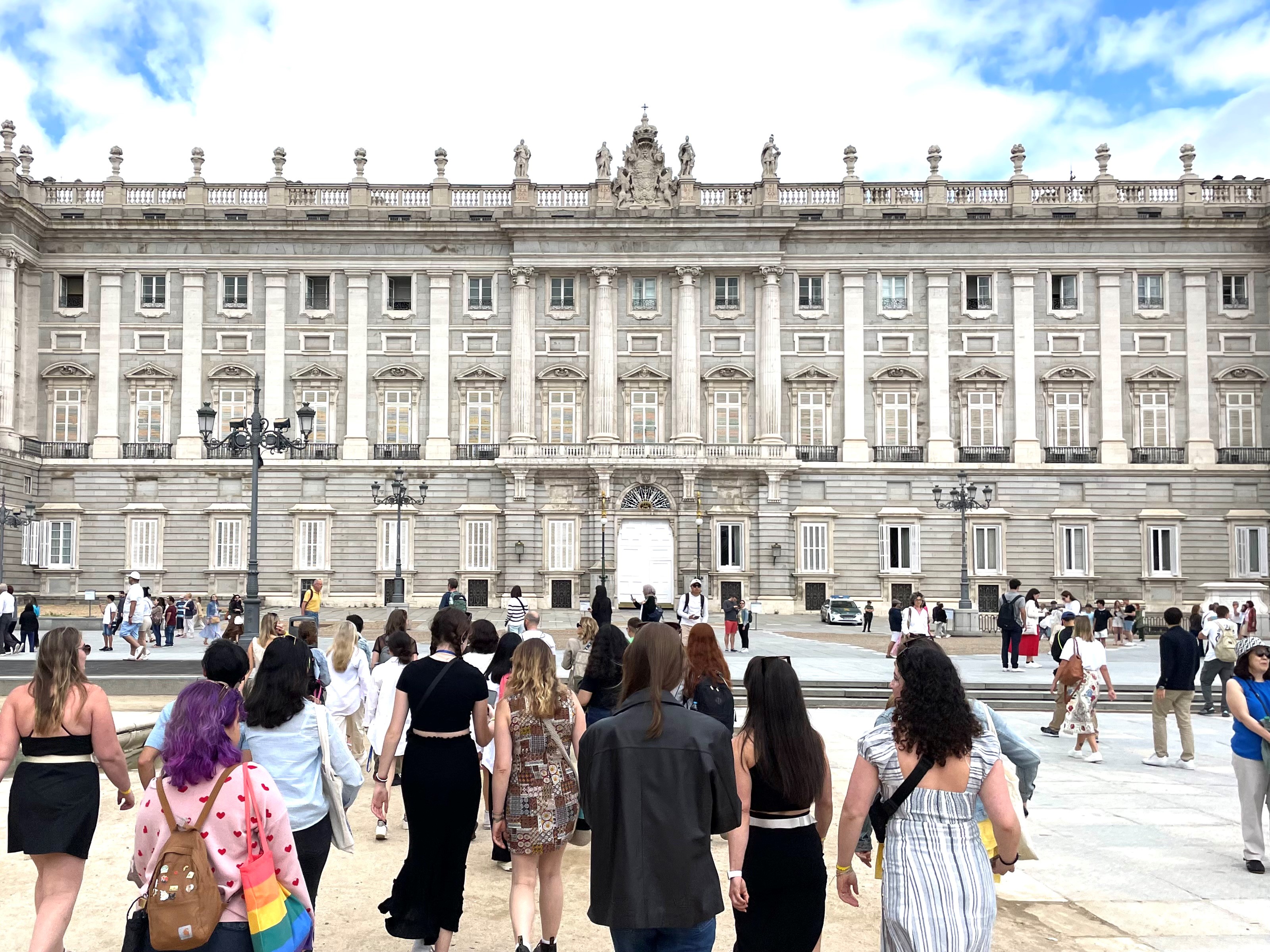 Visit to the Royal Palace of Madrid