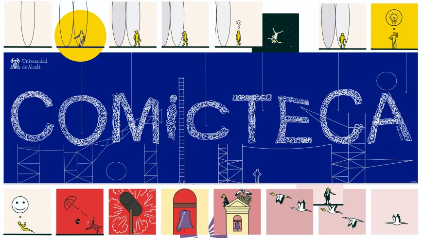 Inauguración de la Comicteca del CRAI-Biblioteca de la Universidad de Alcalá