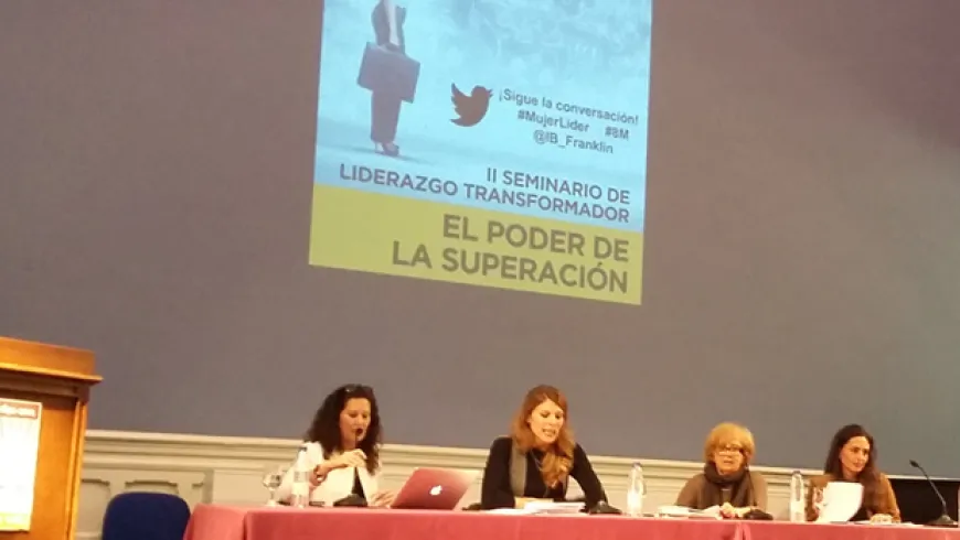 El poder de superación de Hillary Clinton analizado en el II Seminario de liderazgo transformador organizado por el Instituto Franklin-UAH
