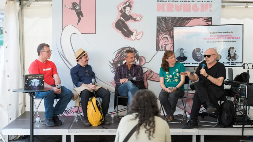 La Cátedra de Investigación y Cultura del Cómic participa en el Krunch! Festival de Cómic, Ilustración y Rock & Roll