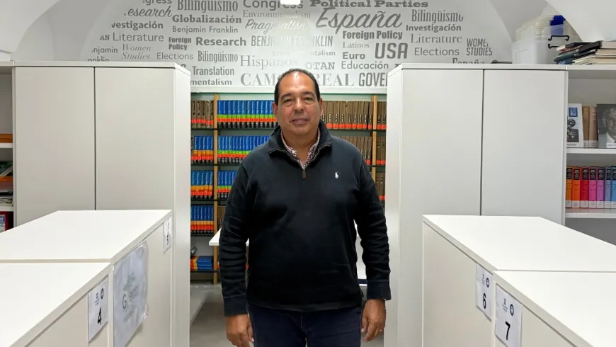 Raúl Rodríguez Rodríguez, director del CEHSEU, comienza su estancia de investigación en el Instituto Franklin-UAH