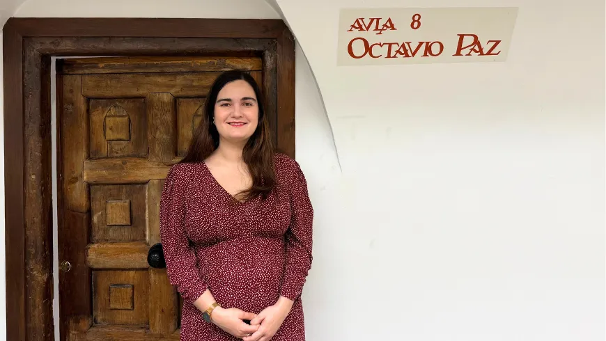 Amaia Soroa Bacaicoa, beneficiaria de la ayuda Washington Irving 2025, comienza su investigación en el Instituto Franklin-UAH