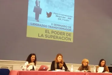 El poder de superación de Hillary Clinton analizado en el II Seminario de liderazgo transformador organizado por el Instituto Franklin-UAH