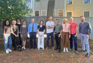 Alumnos del Máster en Estudios Norteamericanos asisten a un curso impartido por profesores de la Universidad de Harvard