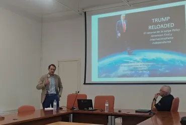 David García Cantalapiedra, investigador colaborador del Instituto Franklin-UAH, analiza el modelo político de la Administración Trump